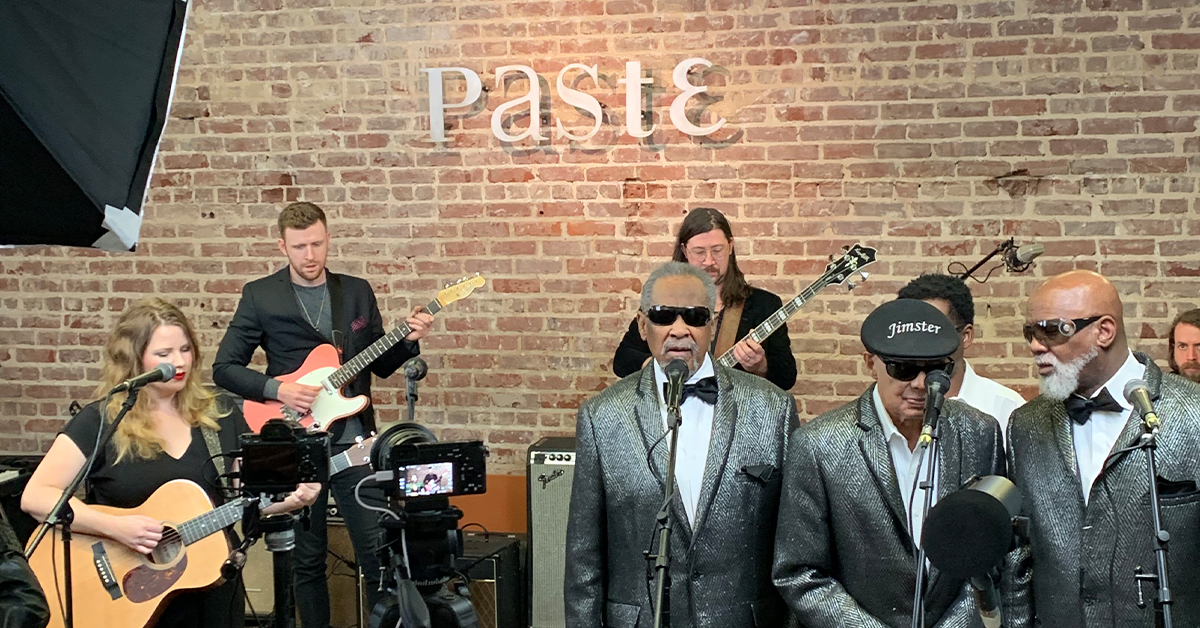 Paste Studio with Kristen Englenz and Blind Boys of Alabama